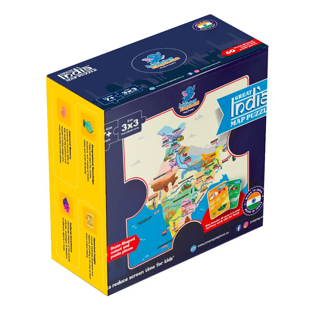 GREAT INDIA MAP PUZZLE